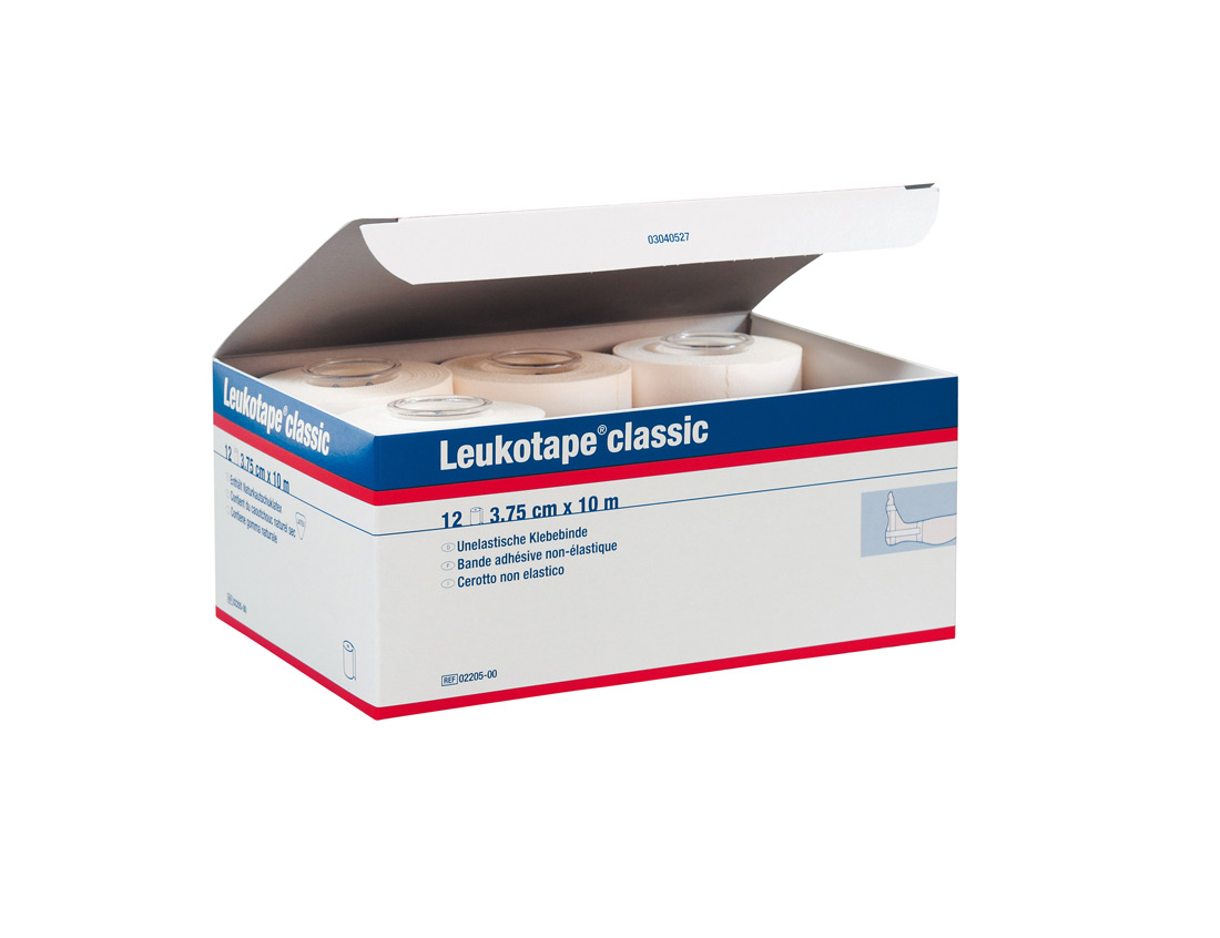 Leukotape classic 3,75cm x 10m, 12er Box