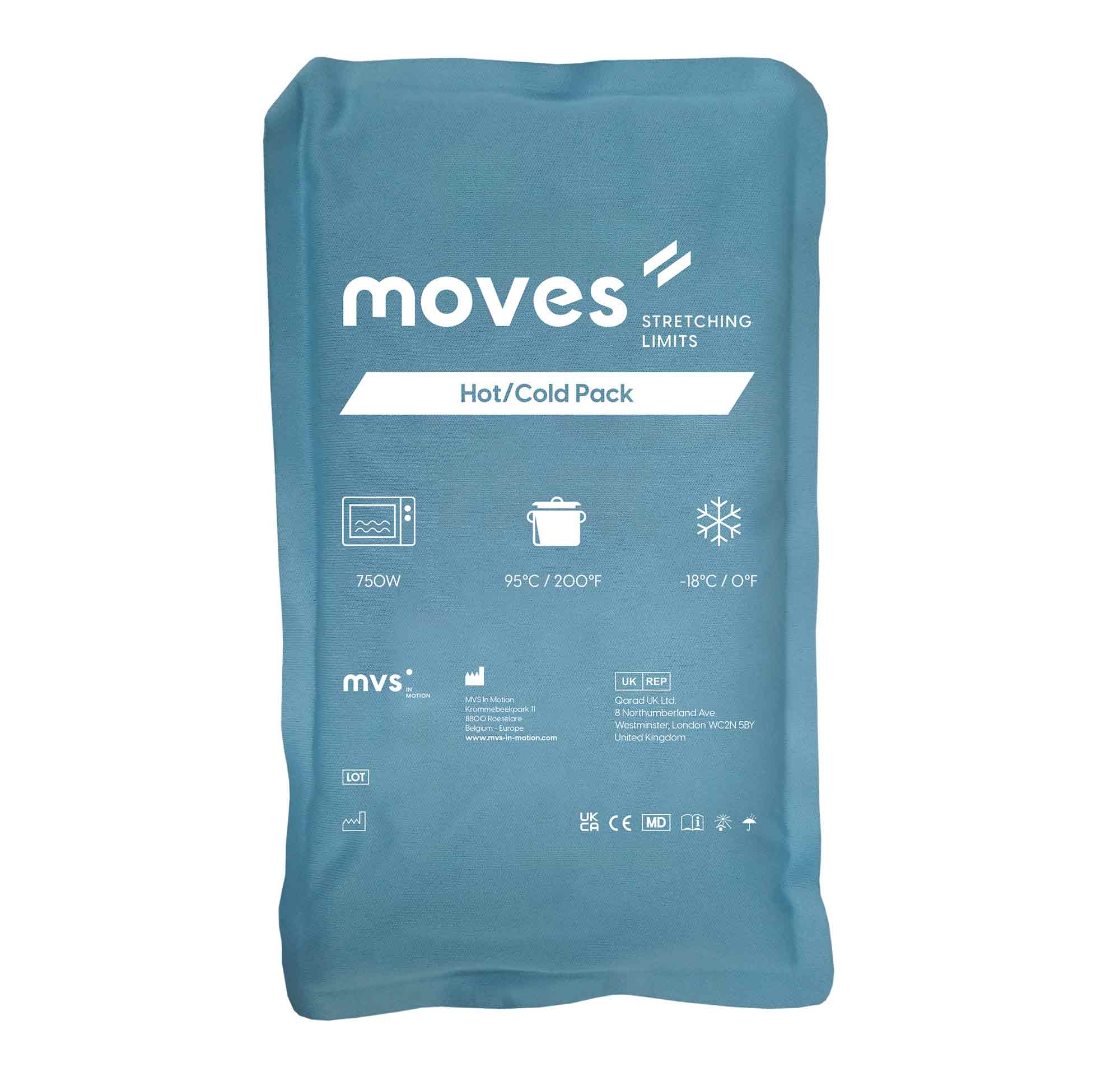 Moves Hot/Cold Pack Soft Touch, small, 15 x 25 cm